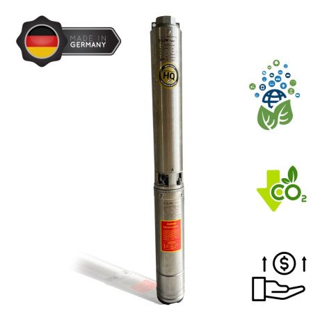 Насос для свердловини глибинний  LEDERMANN SP SN 4005/44 з двигуном 4 кВт 380 В - 1