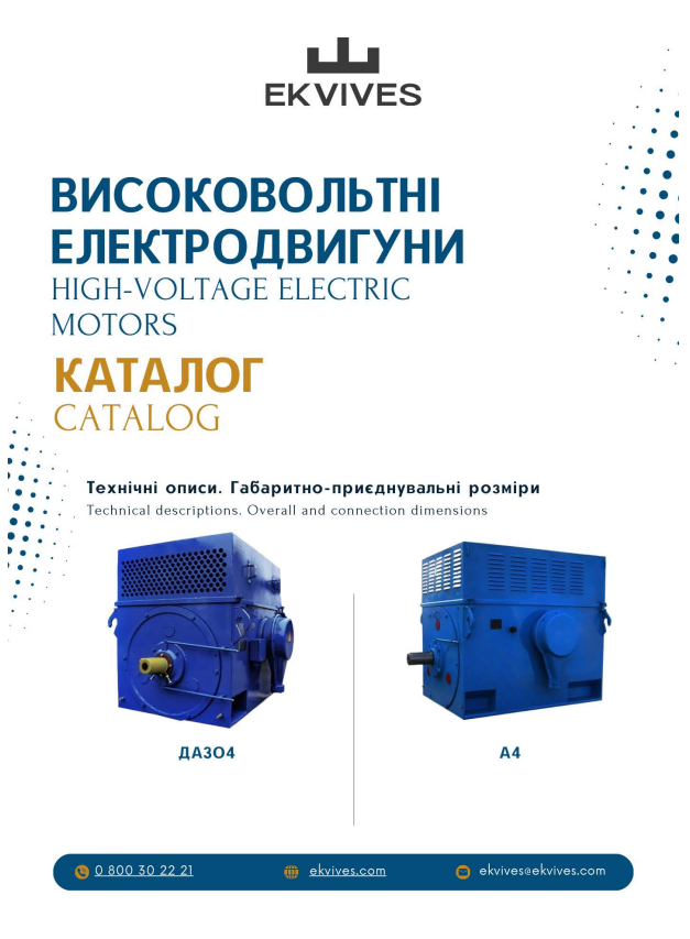 High Voltage Motors Catalog 