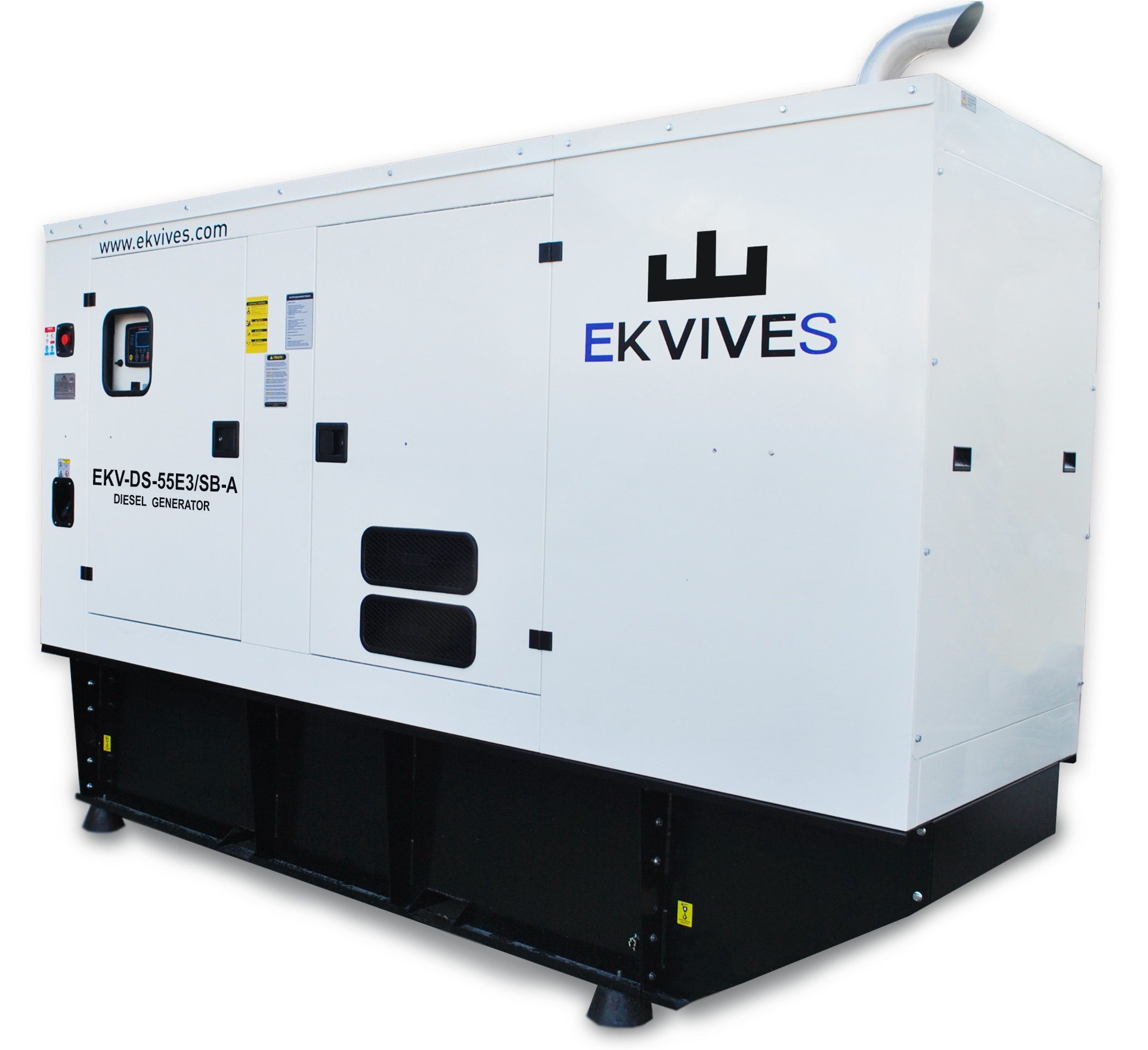 Генератор дизельний  40 кВт 50 кВА EKV-DS-55E3/SB-А   