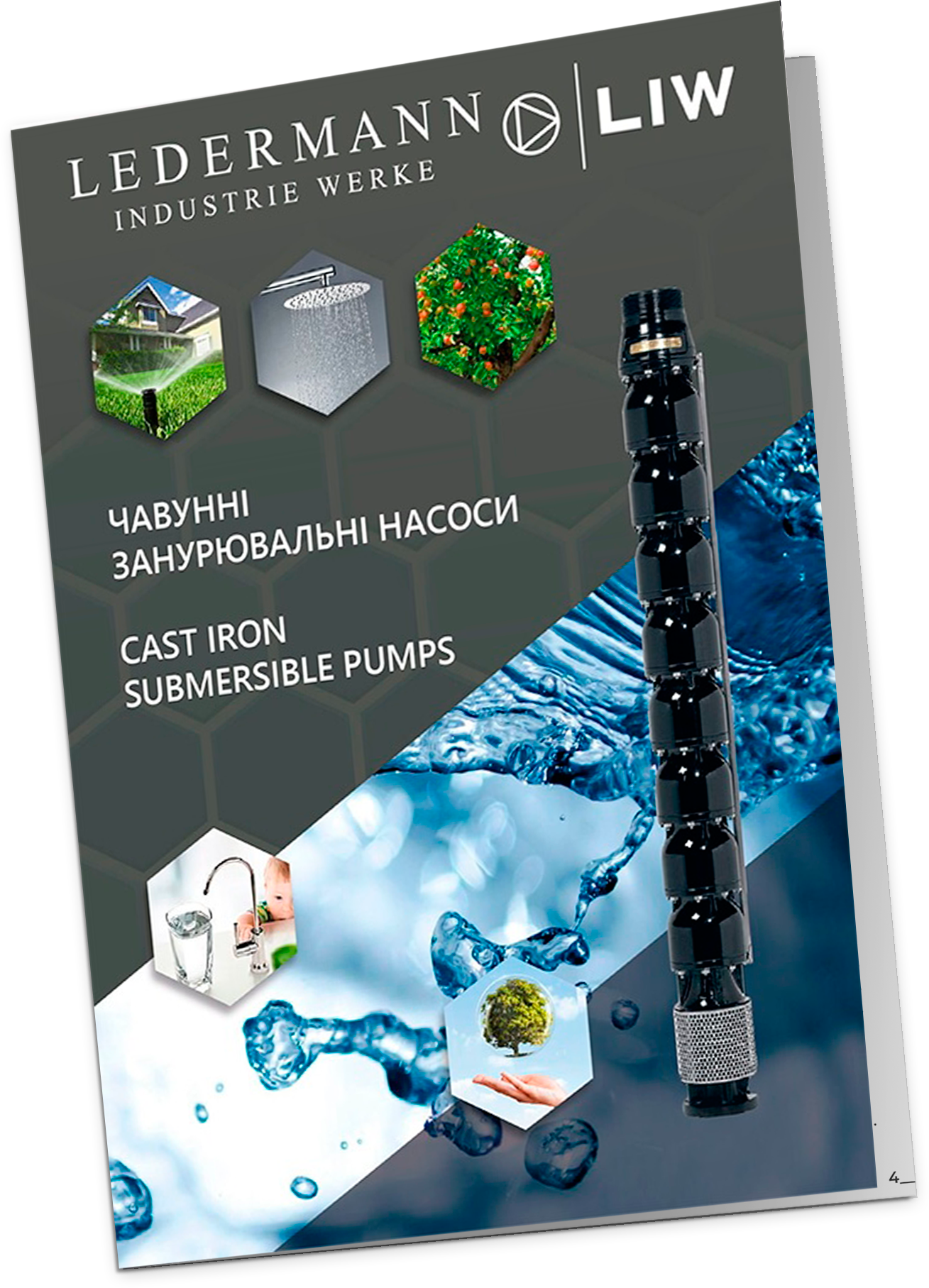 Cast iron submersible pumps
