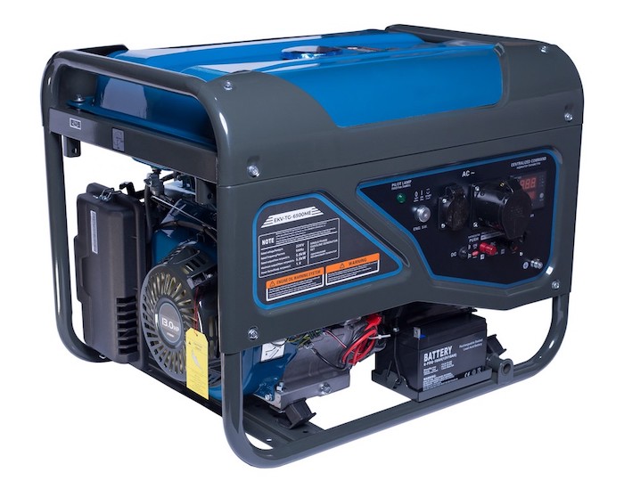 Генератор 5 кВт бензиновий EKV-TG-6500ME/А
