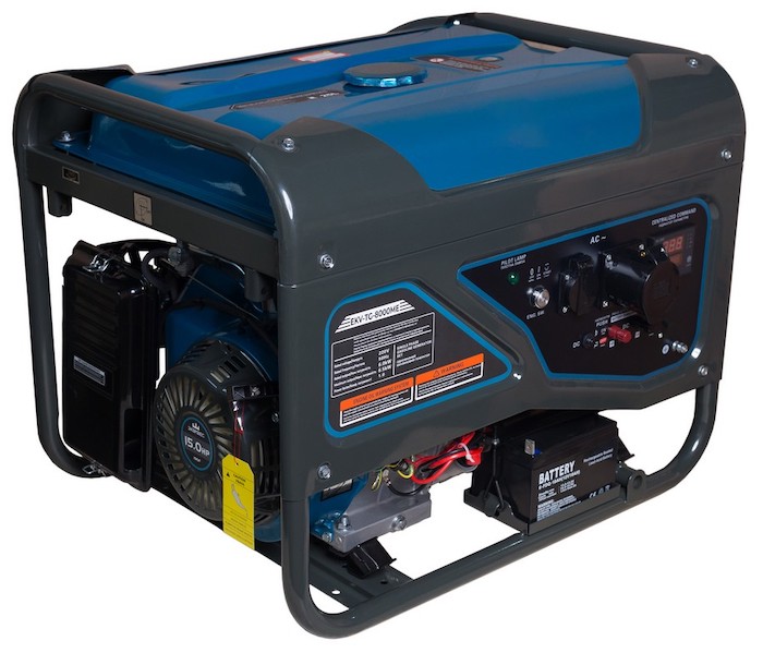 Генератор 6 кВт бензиновий EKV-TG-8000ME - ekvives.com