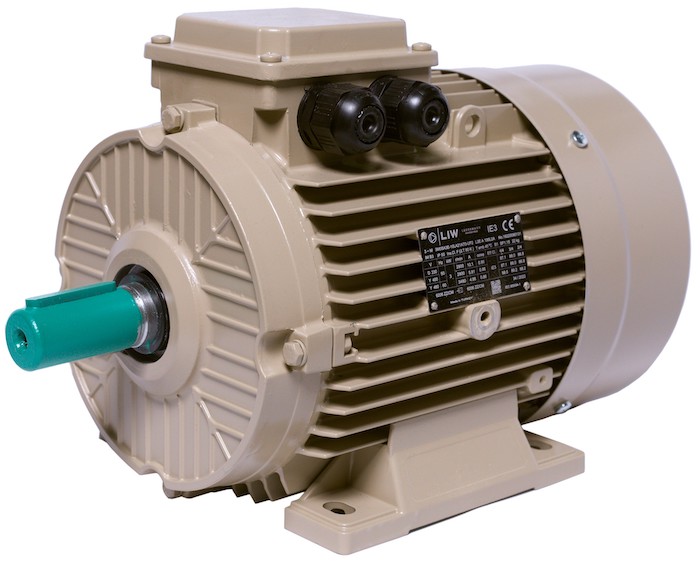 Електродвигун IE3 енергоефективний LEDERMANN L3E A 100LB4 3.0 кВт 1500 об/хв B3 стандарт DIN - ekvives.com